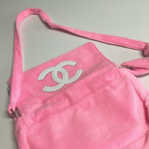 Chanel CC logo pink  precision handbag bag - Picture 3 of 9
